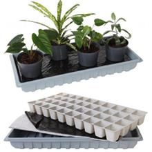 Bild Minidrivhus 'Återbrukad' med bevattningsmatta