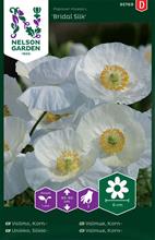 Bild Kornvallmo 'Bridal Silk' frö