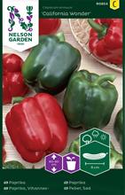 Bild Paprika 'California Wonder' frö