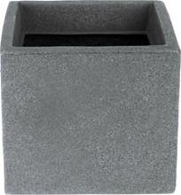 Bild Fyrkantig kruka ljusgrå