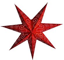 Bild Julstjärna 'Antique Red' - Papper