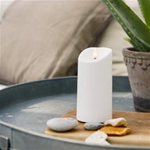 Bild Blockljus 'Flamme' H15cm - LED