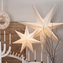 Bild Julstjärna 'Dot White' - Papper