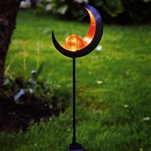 Bild Solcellsdekoration 'Melilla Månskära' Amber