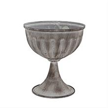 Bild Pokal Metall Grå D18,5cm