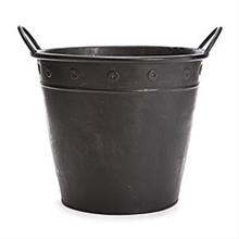 Bild Lava Metallkruka Svart D29cm