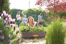 Bild Odlingsbänk plant.ram grå