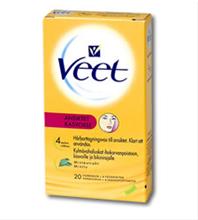 Bild Veet Wax strips för ansiktet