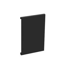 Bild Planteringskant Svart 120mm Skarvplåt 1st