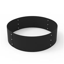 Bild Planteringskant Cirkel Svart H180x560mm