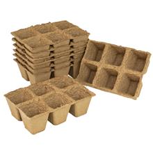 Bild Fiberkruka kvadratisk, D6cm - 8-pack