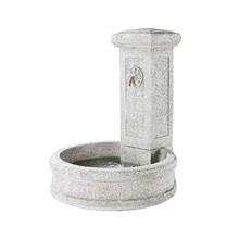 Bild Vattenspel 'Pelare med kran' VIT