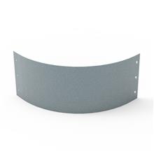 Bild Planteringskant Kvartsbåge AluZink H180x500mm