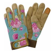 Bild Kent & Stowe Trädgårdshandske 'Comfort Peony Aqua' Medium