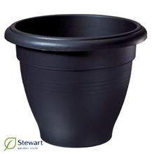 Bild Palladian kruka, svart 30cm