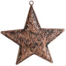 Bild Dekorations stjärna Koppar
