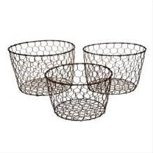 Bild Lövkorg i metall, Liten