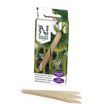 Bild Sticketiketter, trä 10cm 24st