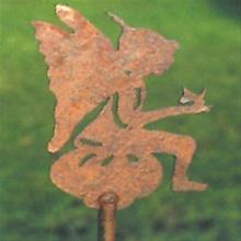 Bild Trädgårdspinne Fairy Sittande 120 cm