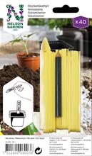 Bild Sticketiketter, 40 st + penna