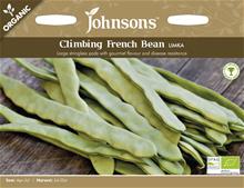 Bild Störskärböna, Climbing French Bean 'Limka' Organic