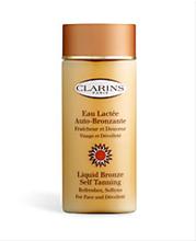 Bild Clarins Liquid Self Tanning Lotion for Face, Brun utan sol