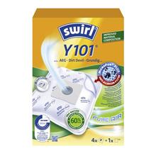 Bild Swirl Y101 Dammsugarpåse 4-pack + filter 6766003