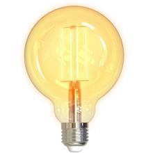 Bild DELTACO Smart Home LED-lampa Filament E27, WiFI, 5.5W G95
