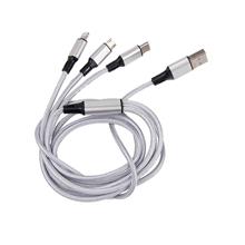 Bild 3i1 USB-laddadapter Silver