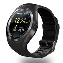 Bild Y1 Smartwatch med Sim Svart