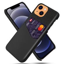 Bild Stötsäkert mobilskal med korthållare till iPhone 13 - Svart