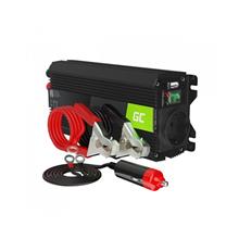 Bild Green Cell Voltage Car Inverter 12V till 230V - 500W/1000W med USB - Modifierad Sinus