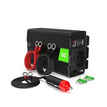 Bild Green Cell Voltage Car Inverter 12V till 230V - 500W/1000W Modifierad Sinus