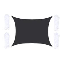Bild Solsegel 4x4m - Svart