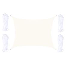 Bild Solsegel 3x3m - Vit