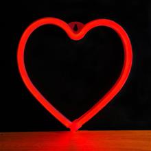 Bild Neon-skylt - Hjärta