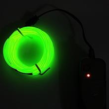 Bild Glowstrip Neon slinga 3 Meter - Grön Batteridriven Led