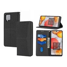 Bild Mobilfodral med band och kortfack till Samsung Galaxy A22 4G - Svart