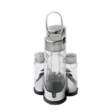 Bild Herzberg - Kryddhylla i rostfritt stål & glas