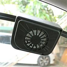 Bild Solcellsdriven bilfläkt för fönstret - Håll bilen sval