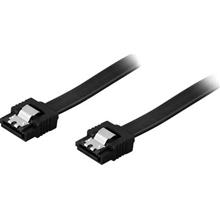 Bild SATA-kabel, SATA 6Gb/s, lås-clips, rak-rak, 0,5m