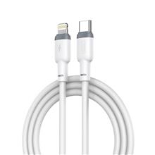 Bild XO NB208A PD 20W USB-kabel USB Typ-C till Lightning 1m Vit