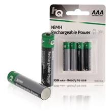Bild HQ Uppladdningsbara NiMH AAA-batteri 950mAh 4-pack
