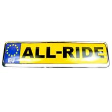 Bild Kromad Nummerplåtshållare