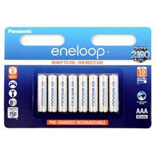 Bild Panasonic Eneloop BK-4MCCE Laddningsbara AAA-Batteri 8-pack