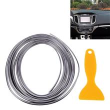 Bild Kromlist - 3 meter i silver färg