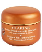 Bild Clarins Delicious Self Tanning Cream Brun utan sol