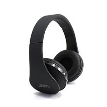 Bild Kraftfulla bluetooth stereoheadset - Svart ihopfällbar