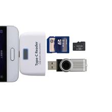 Bild 3i1 Kortläsare med USB 3.1 Typ C - Micro-sd / Usb-Minne OTG