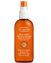 Bild Clarins Sun Care Spray Radiant Oil For Body and Hair SPF6